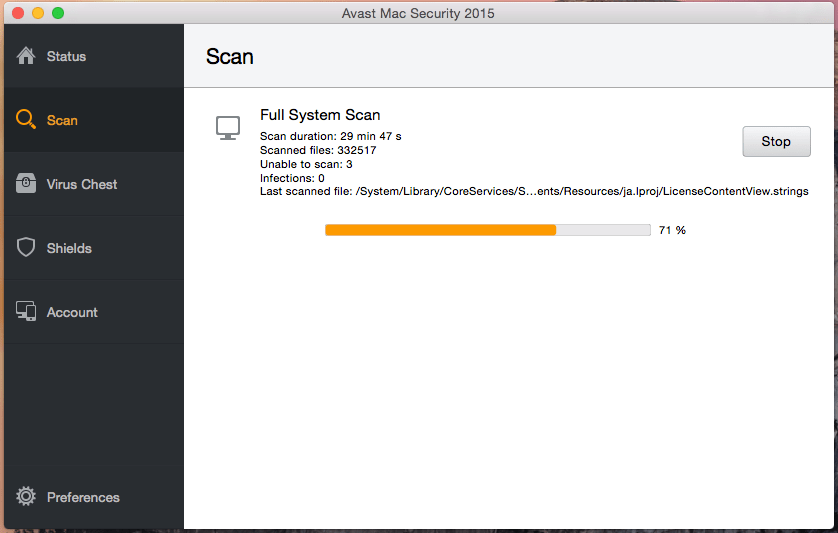 What Are The Increasing Number Of Files Avast Antivirus For Mac Cannot Scan?